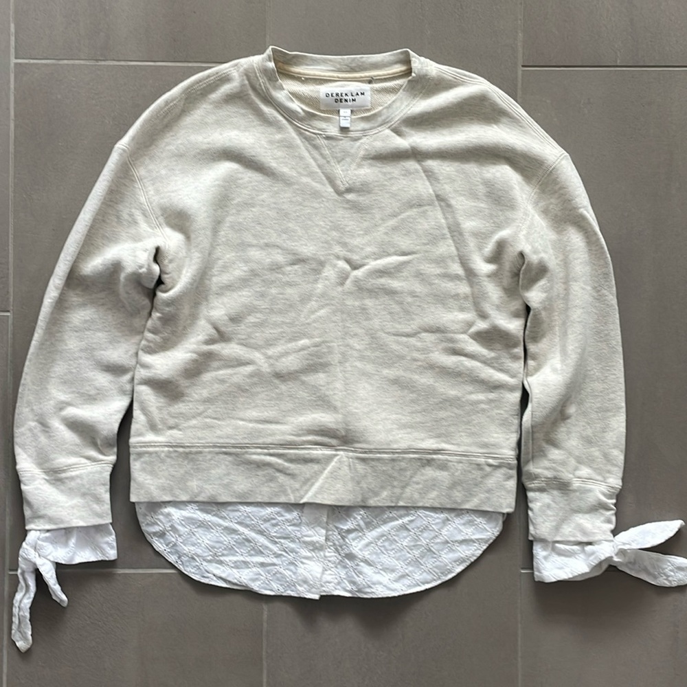 Derek Lam Denim cotton terry sweatshirt